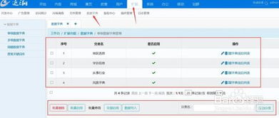 逐浪cms后臺系統中數據字典管理